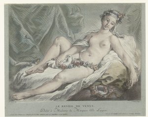 Venus vaknar Le reveil de Venus (titel på objekt)