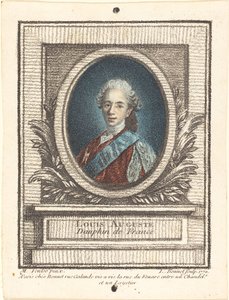 Louis-Auguste, Dauphin av Frankrike av Louis Marin Bonnet after Louis Michel Van Loo