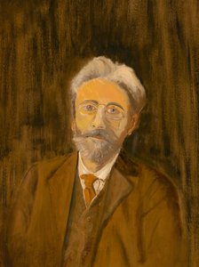 Louis Michel Eilshemius självporträtt, 1915.