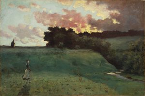 Stormigt landskap, 1890