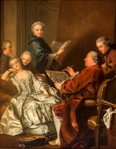 Carle Van Loo och hans familj
