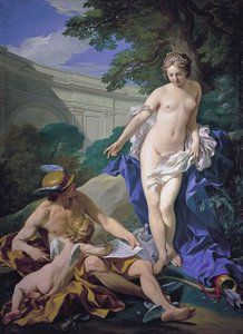 Venus, Merkurius och kärlek av Louis Michel van Loo
