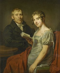 Hendrik Arend van den Brink (1783-1852) och hans hustru Lucretia Johanna van de Poll (1790-1850)
