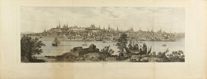 Panoramautsikt över Kasan, 1767