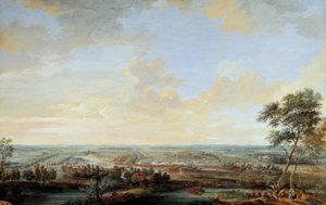Österrikiska tronföljdskriget (1741-1748): "" Slaget vid Melle vunnet av Viscounten av Chayla, 9 juli