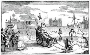 Dårskapen triumferande, 1749. av Louis Philippe Boitard