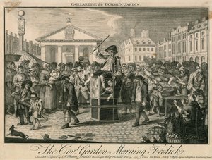 Covent Garden morgon lek