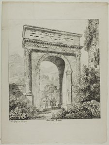 Susa Arch av Louis Pierre Baltard