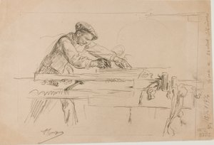 Planeraren av Louis Pierre Henriquel Dupont