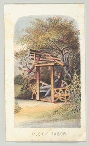 Rustic Arbor, från serien, Views in Central Park, New York, del 2, 1864.