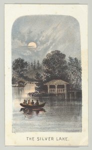 The Silver Lake, från serien, Views in Central Park, New York, del 2, 1864.
