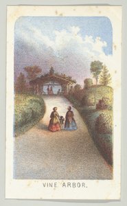 Vine Arbor, från serien, Views in Central Park, New York, del 3, 1864.