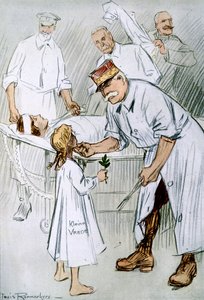 "Fred och intervention: tysk militarism på de allierades operationsbord", 1916