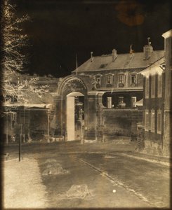 Dörröppning till Sèvres Factory, ca. 1852.