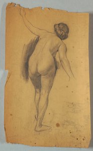 Studie av naken figur