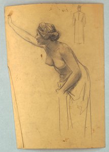 Studie av naken figur