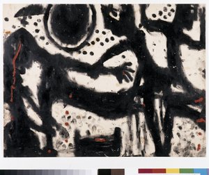The fatal bruising, 1939 (bläck och gouache på papper)