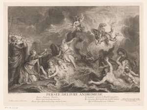 Perseus befriar Andromeda