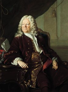 Porträtt av Alexis Piron () av Louis Tocqué