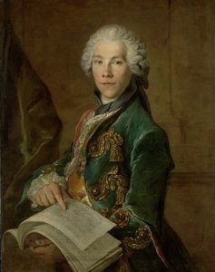 Porträtt av Arnoldus van Rijneveld Porträtt av Arnoldus van Rijneveld av Louis Tocqué