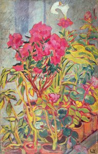 Azaleor, ca 1918 (olja ombord) av Louis Valtat