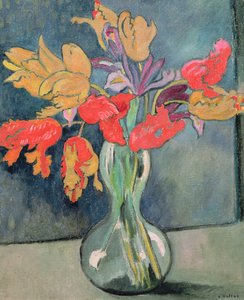 Tulpanbuketten av Louis Valtat