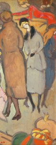 The Passantes (olja på duk) av Louis Valtat