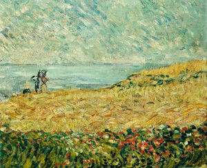The Walk (olja på duk) av Louis Valtat