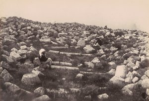 Ruiner nära Beirut, Libanon av Louis Vignes