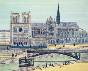 Notre-Dame (södra sidan), c.1933