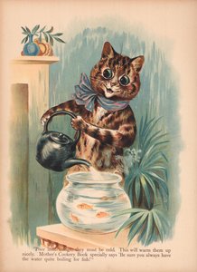 Louis Wain Cats (chromolitho) av Louis Wain