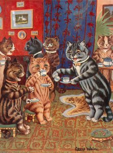 Ta te av Louis Wain