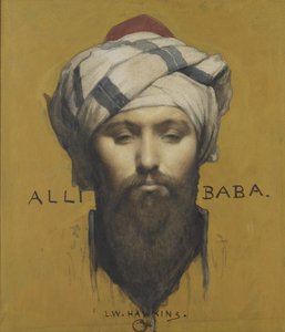 Ali Baba av Louis Welden Hawkins