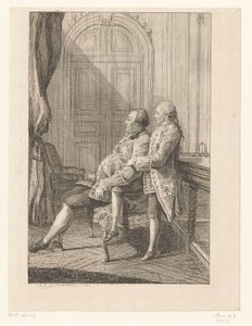 Porträtt av Ludvig Filip I av Orléans och hans son Ludvig Filip II av Orléans