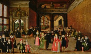 En bal under Henri IV:s regeringstid