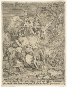 Hagar och Ismael i öknen av Louis de Deyster