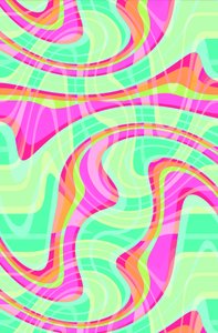 Crazy Waves (digital) av Louisa Hereford