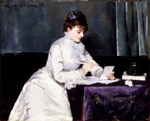 Porträtt av Madame Lucien Guitry, 1876