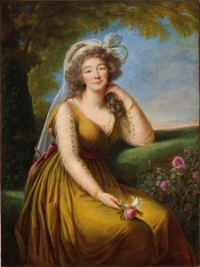 Jeanne Bécu, grevinna Du Barry 1743-1793. av Elisabeth Louise Vigee Lebrun