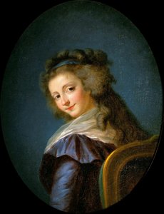 Porträtt av Adelaide de la Briche 1755-1844, 1790. av Elisabeth Louise Vigee Lebrun