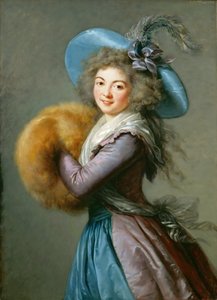 Porträtt av Madame Molé-Raymond, 1786. av Elisabeth Louise Vigee Lebrun