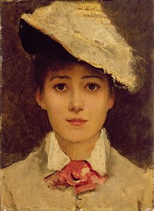 Självporträtt av Louise nee Goode Jopling