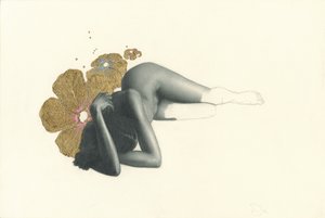 Guldblommig nude