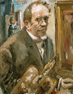Autoporträtt - Självporträtt - Peinture de Lovis Corinth (1858-1925) - 1924 - Olja på duk - 100x80 - (c) Museum of Modern Art, New York