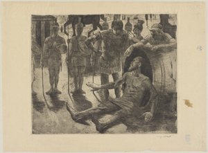 Alexander och Diogenes av Lovis Corinth
