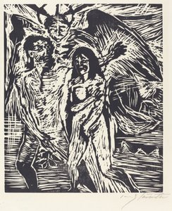 Utvisning från paradiset Utvisningen från paradiset, 1919. av Lovis Corinth