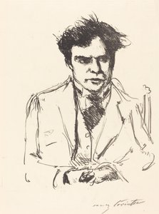 Porträtt av Joseph Schwarz Porträtt av Joseph Schwarz, 1916. av Lovis Corinth