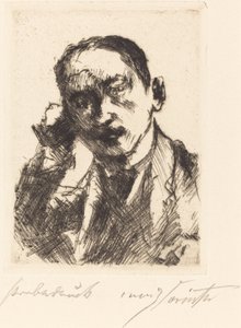 Porträtt av K.S. Porträtt av KS, 1920. av Lovis Corinth