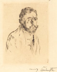 porträttstudie H. St. Porträttstudie av H. St., 1920. av Lovis Corinth