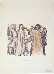Chambri och Charmi vid Judiths hus av Lovis Corinth